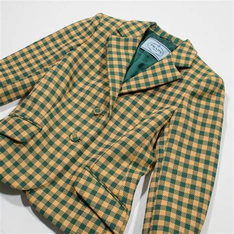 prada tartan jacket|prada jackets for men.